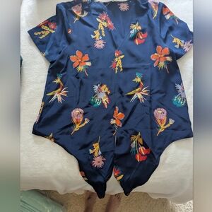 Floral Kids One Piece